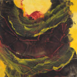 Charité I, 1995/6, 200 cm x 200 cm, tempera on canvas