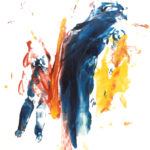 Untitled, 1985, 195 cm x 180 cm, Tempera on Canvas SOLD