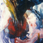 Untitled, 195 cm x 180 cm, 1988, Tempera on Canvas