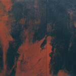 Eisen 1990, 195 cm x 320 cm, Tempera on Canvas, SOLD