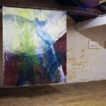 2016 200cm x 170cm + 3 Framed watercolour paintings of Samphire Hoe