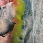 I belong here as much as anywhere 2018 egg tempera on canvas 1.20m X 1.40m. SOLD