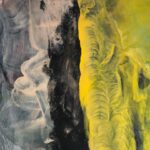 I belong here as much as anywhere 2018 egg tempera on canvas 1.20m X 1.40m.