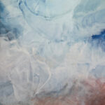 'Unfinished' 190cm x 170 cm egg tempera on canvas 2020